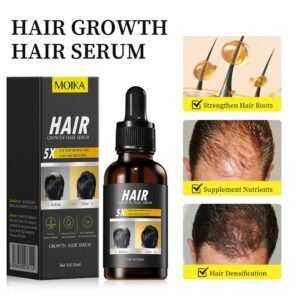 Hair Growth Liquid Anti-Hair Loss Serum, Hairline Repair, Herbal Hair Care, Hair Strengthening, Hair Care, Anti-Hair Loss, Hair Growth Serum For Men And Women